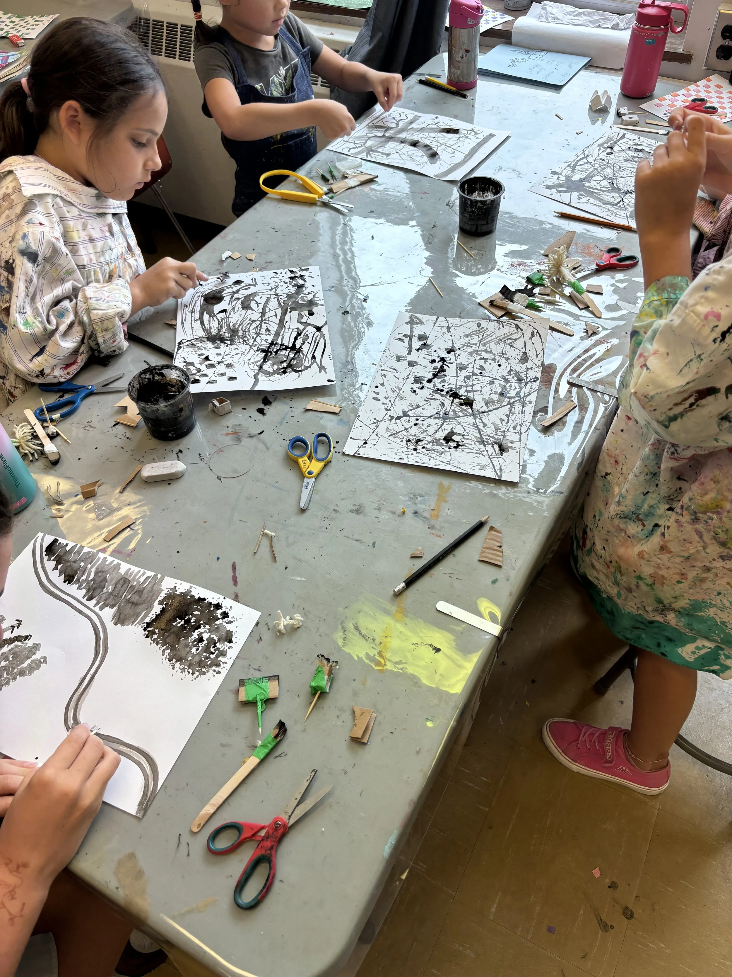 Agnes Summer Art Camp (DIY Paint Brush)