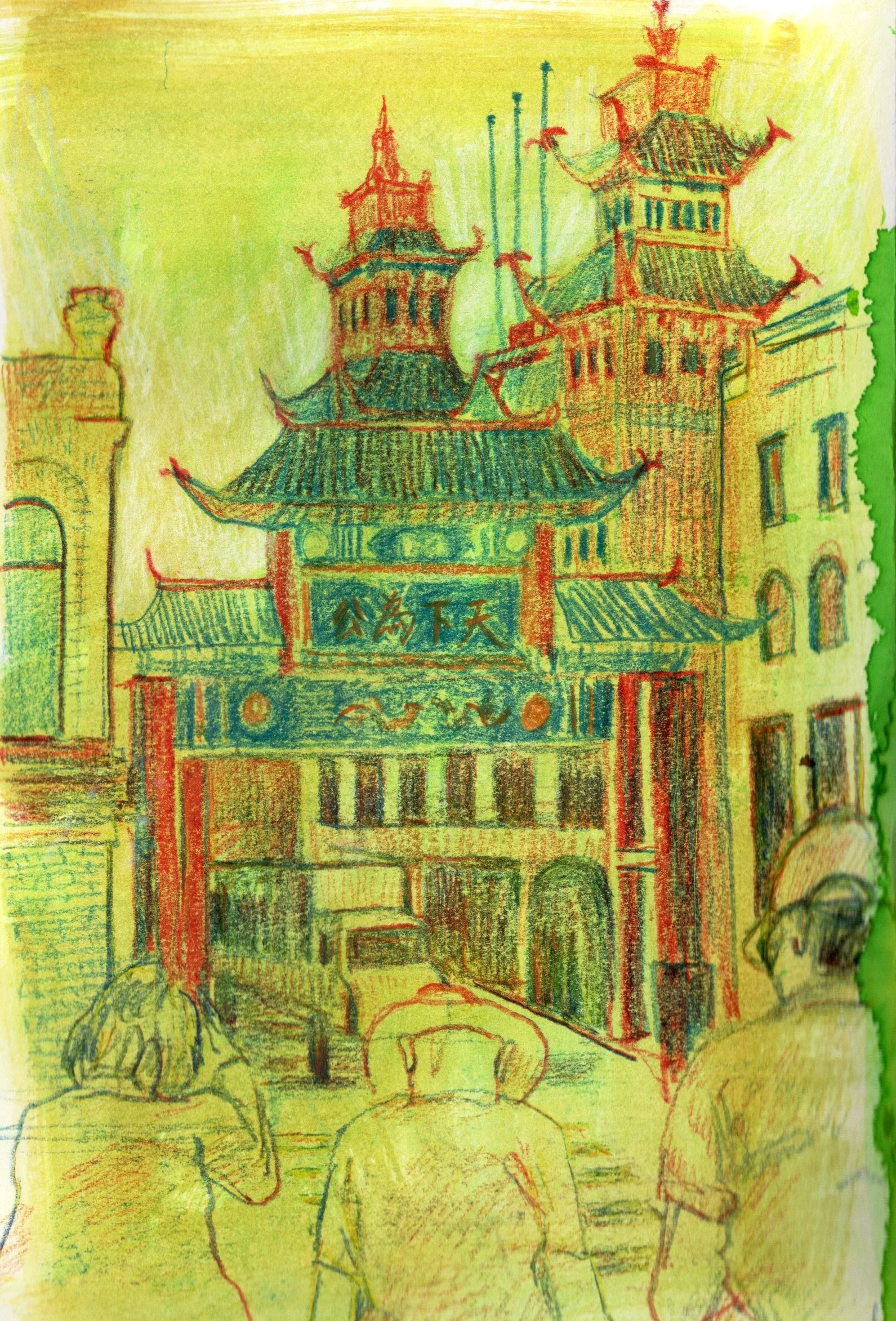 People sketching at the Chinatown sketchwalk3.jpg