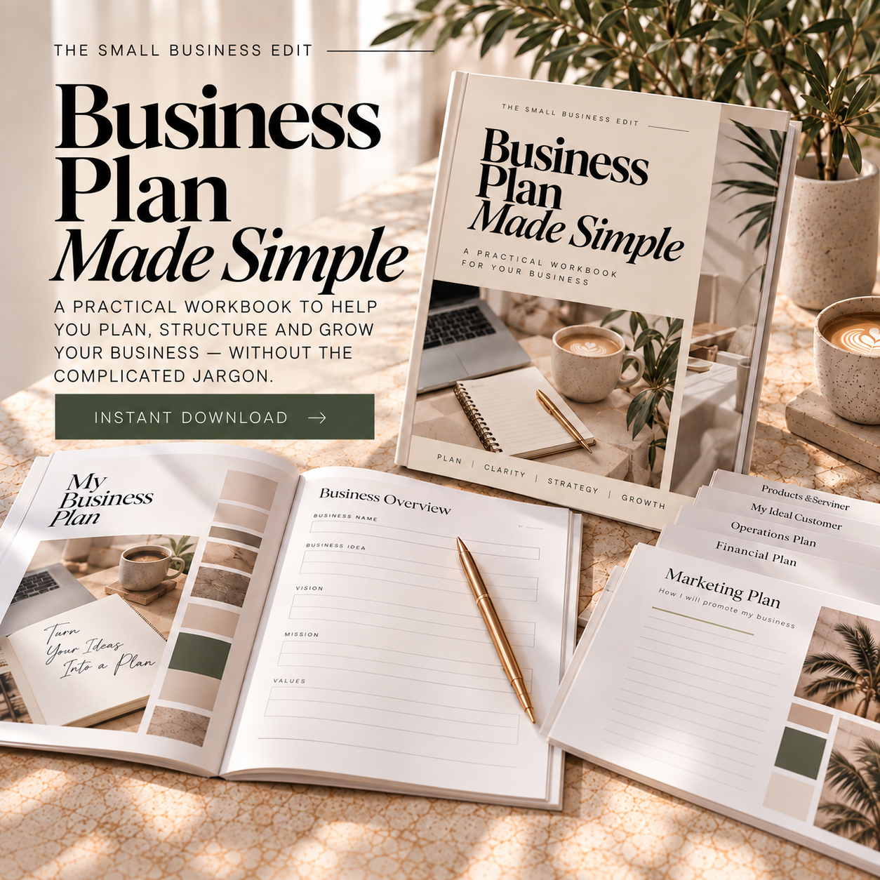BUSINESS PLAN MADE SIMPLE WORKBOOK