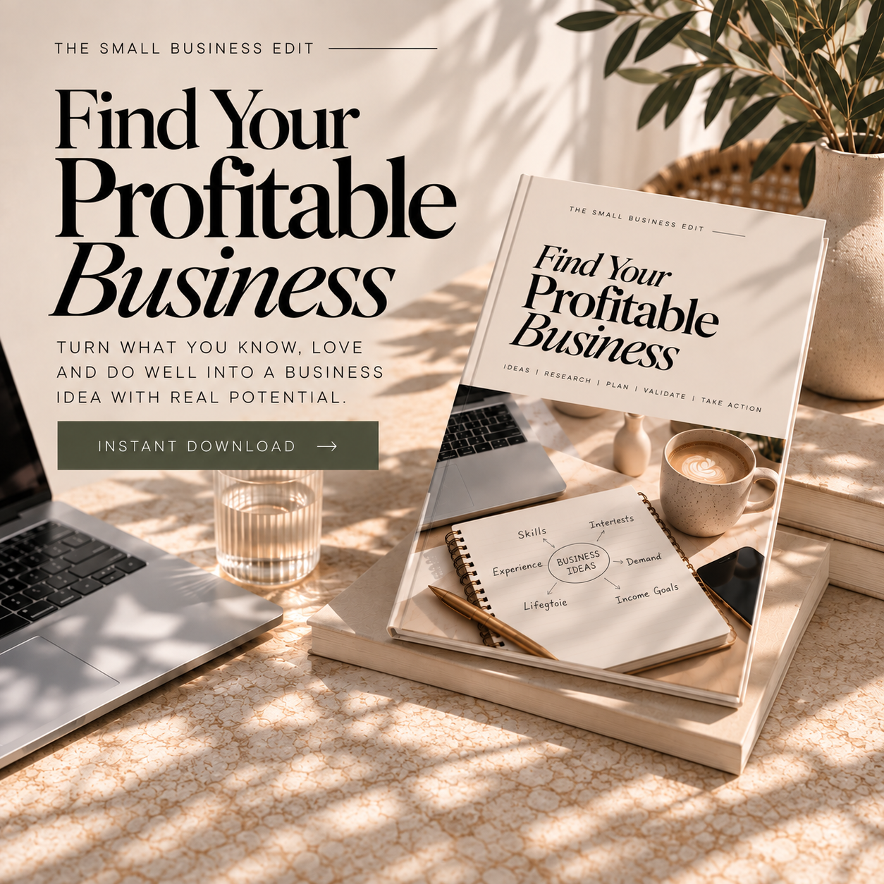 FIND YOUR PROFITABLE BUSINESS WORKBOOK