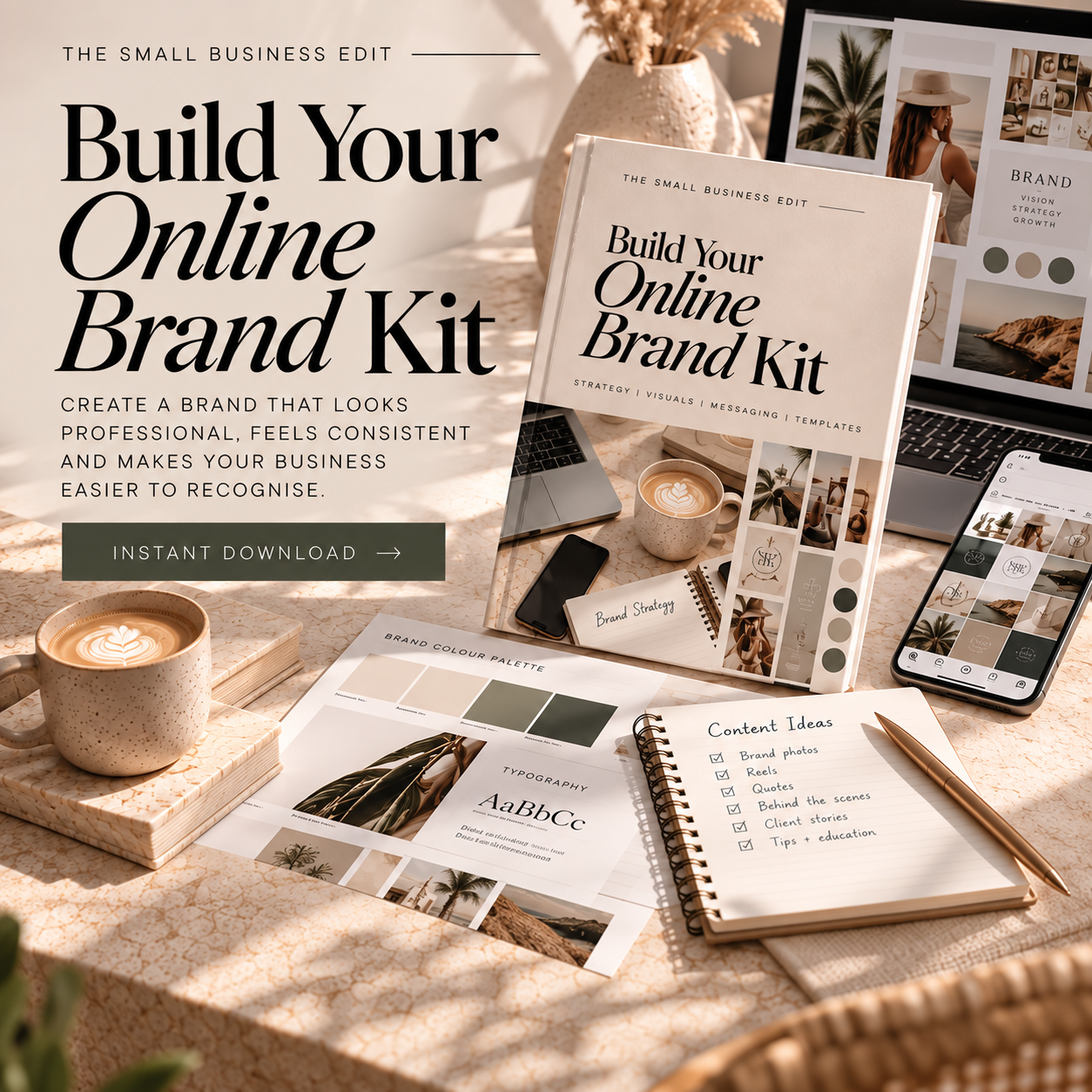 BUILD YOUR ONLINE BRAND KIT