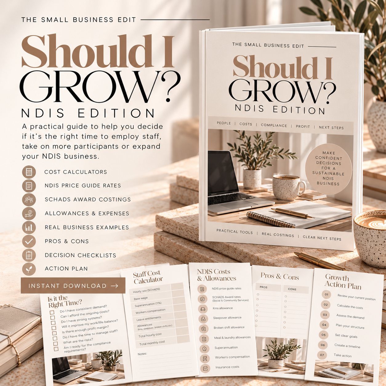 SHOULD I GROW? - NDIS EDITION