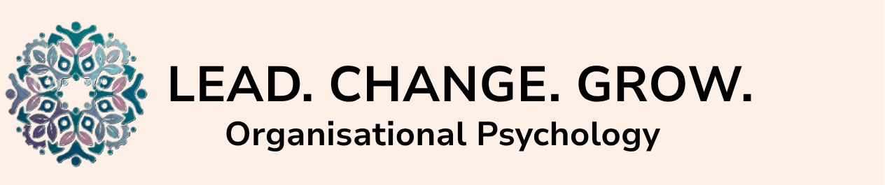 Lead Change Grow Organisational Psychology
