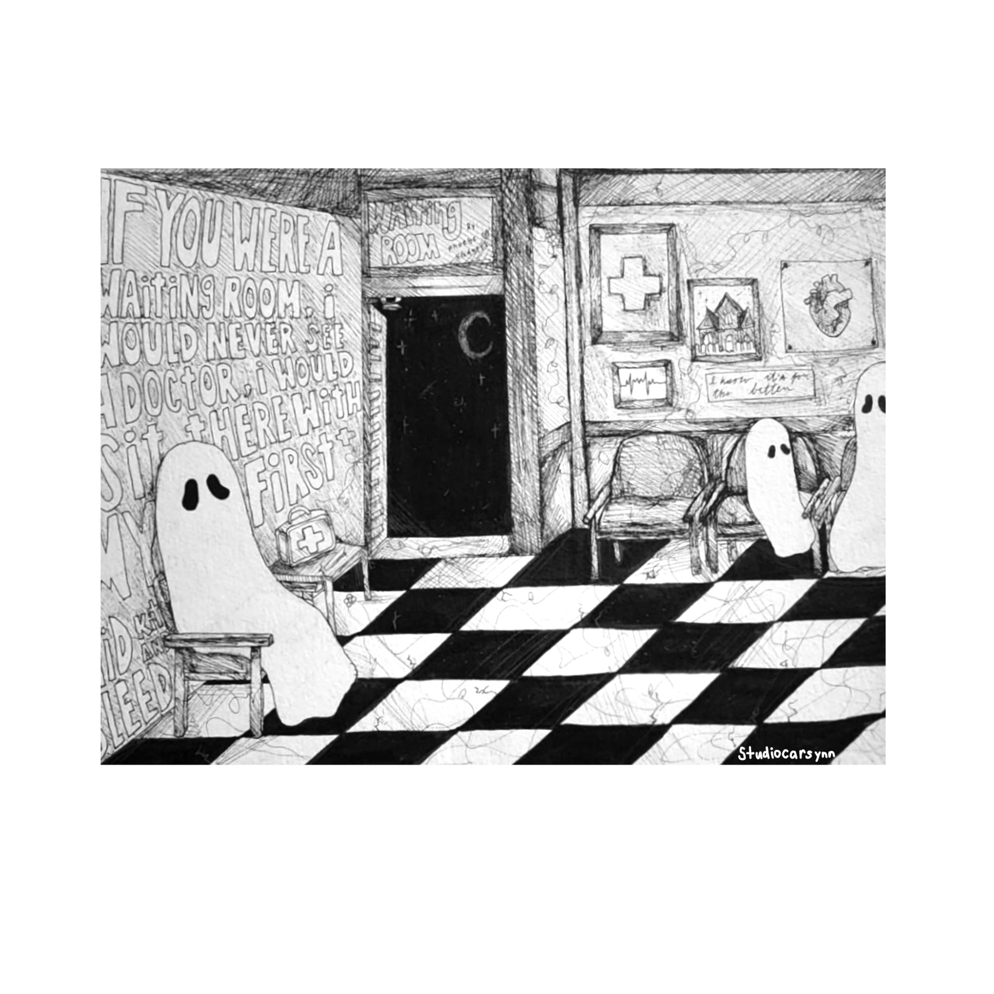 waiting room print