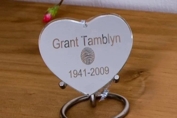 Fingerprint ornament.