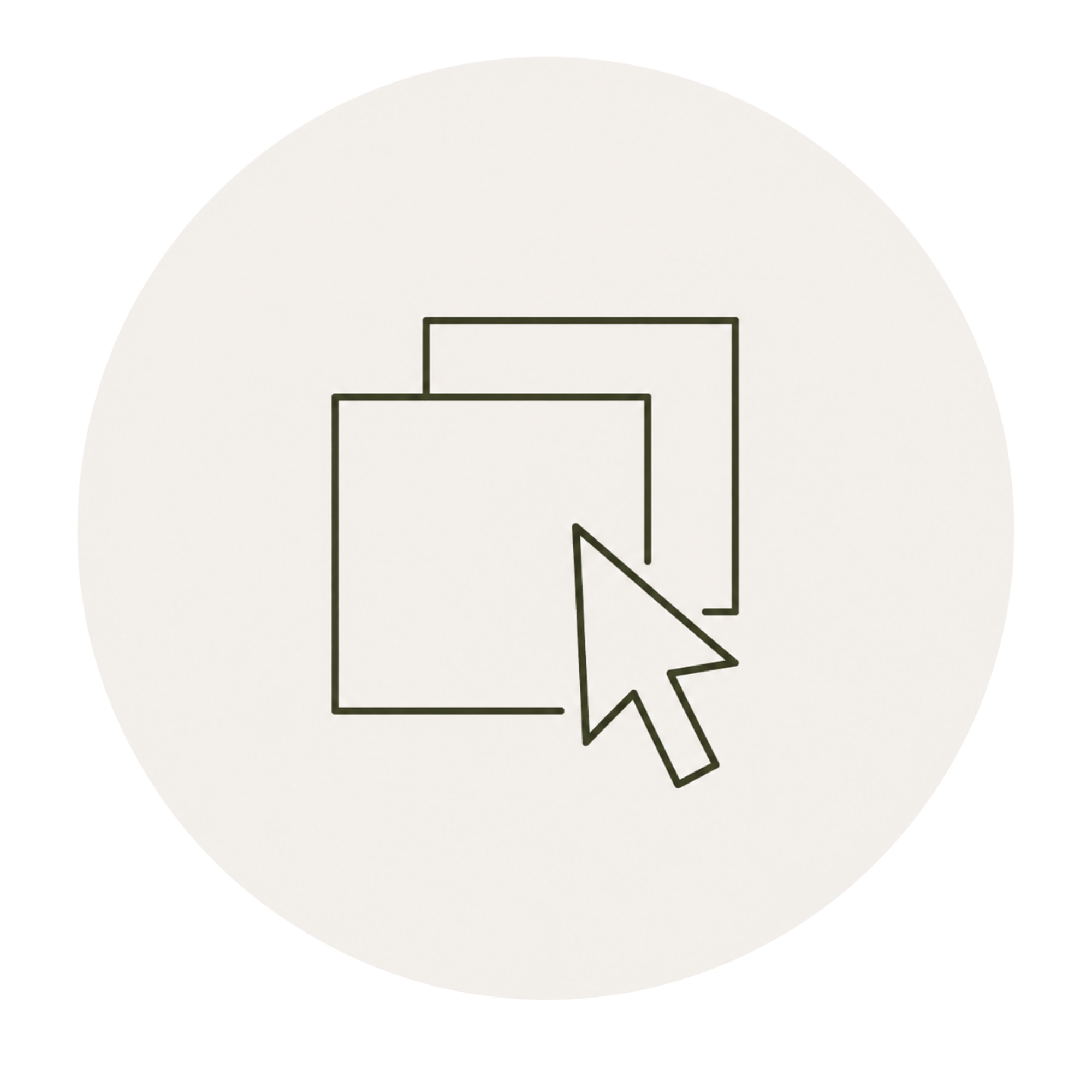 Diagram with three rectangular boxes connected with lines, indicating a flow or hierarchy.
