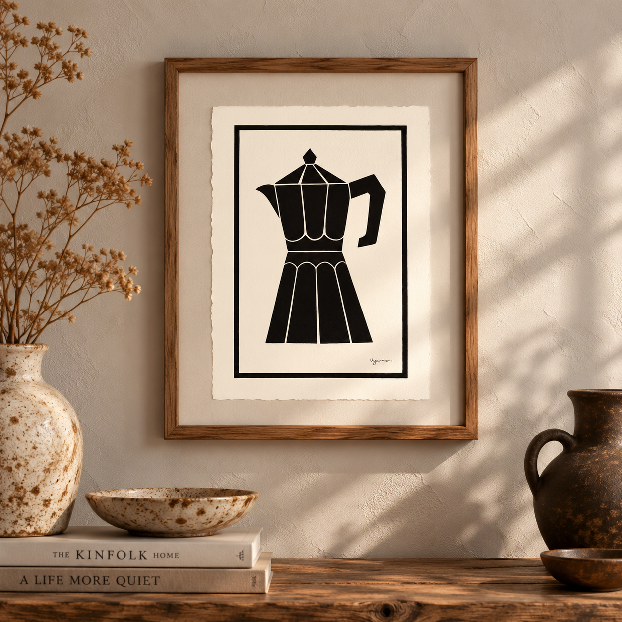 The Morning Ritual | Original Ink Artwork