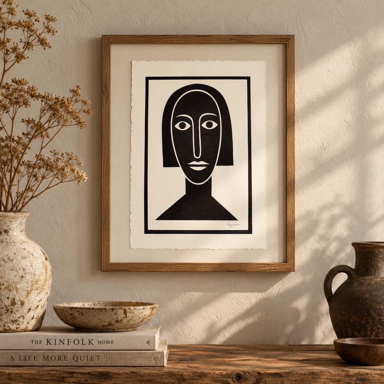 The Quiet Type | Original Ink Artwork