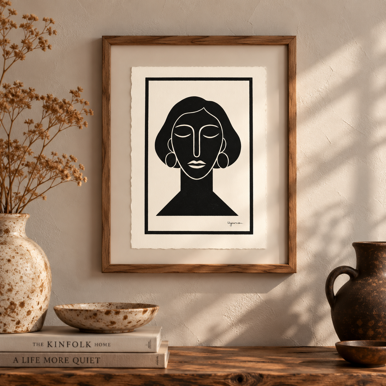 The Leading Lady | Original Ink Artwork