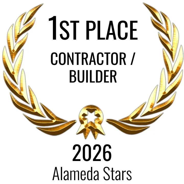 THANK YOU to everyone that voted to help us win the title of Best Contractor in Alameda!! We look forward to continuing to serve this awesome community!