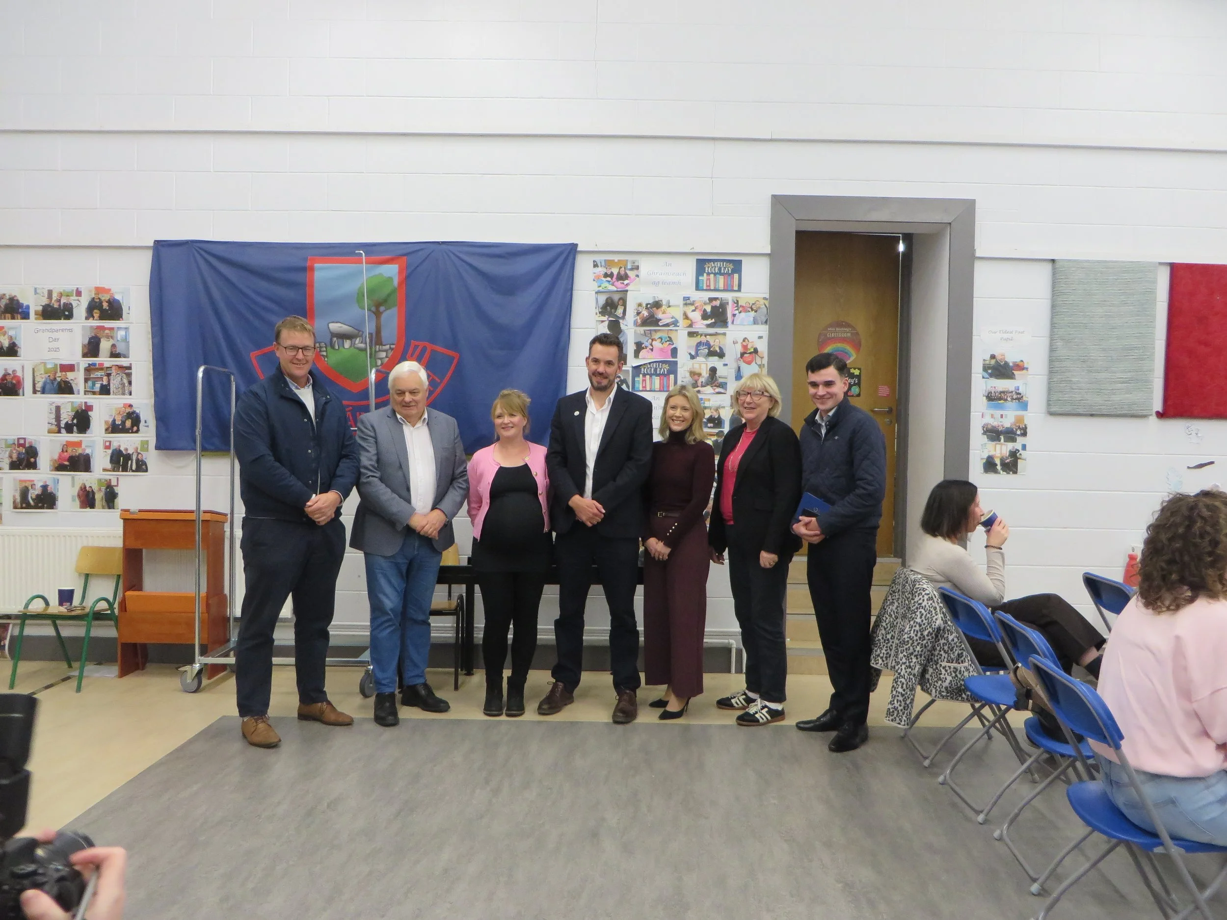 1. Parents from Rebels Unplugged with Dr. Brian Barron and Fermoy councillors.JPG