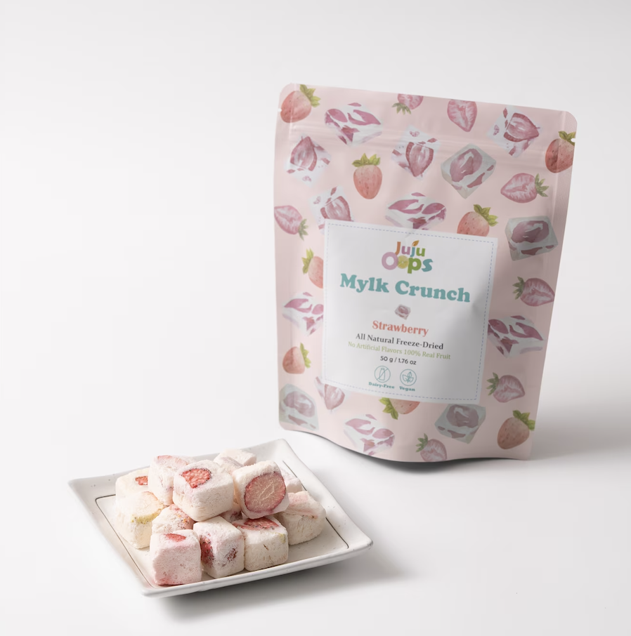 Juju Oops Freeze-Dried Strawberry Mylk Crunch