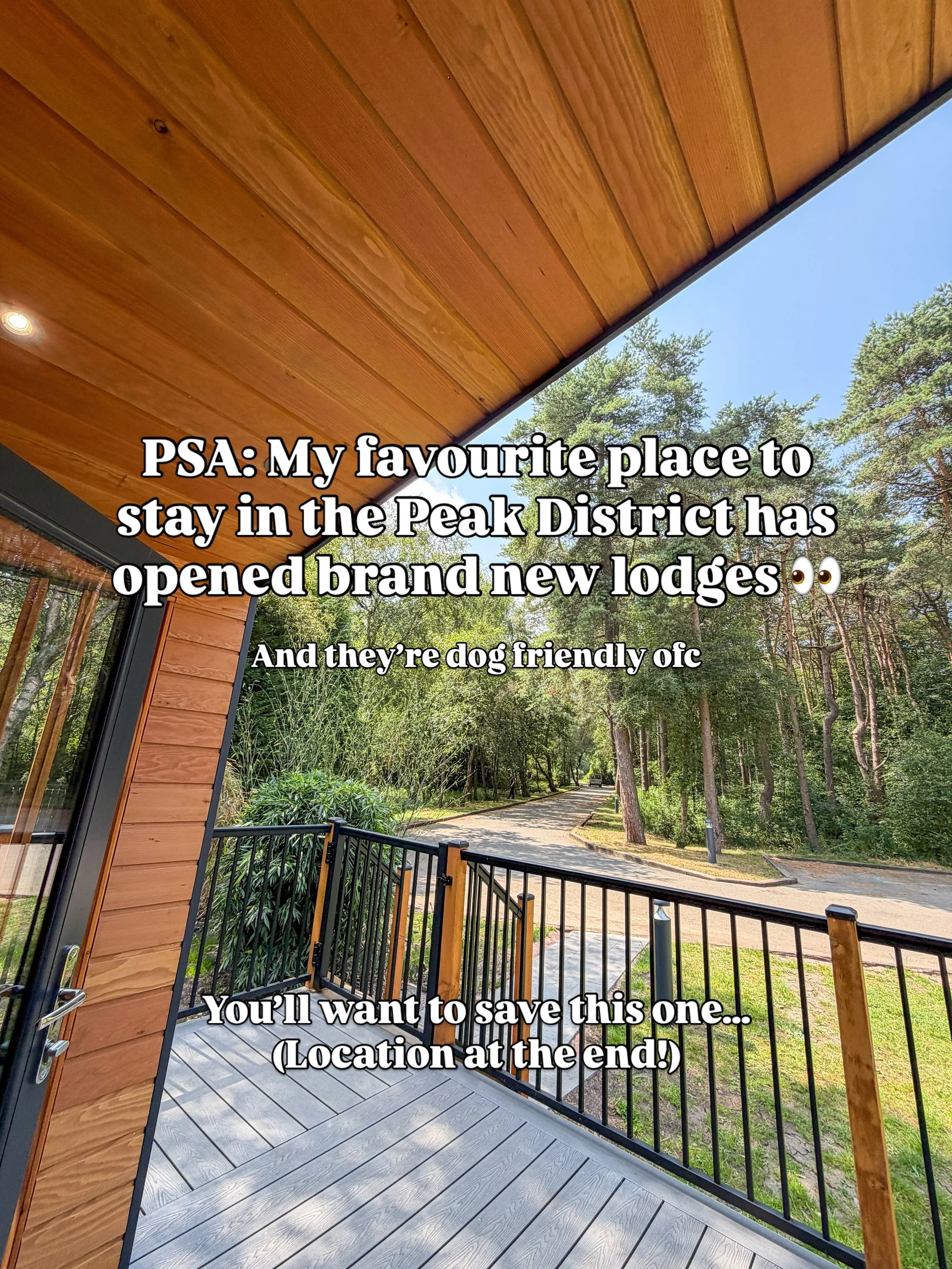Consider me obsessed with the new Meadow Exclusive Spa Lodges at @darwinforest_lodges 😍🌳 Dog friendly ofc! Keep scrolling to see the outside deck - it&rsquo;s amazing. 

You&rsquo;ll want to save this one. 

#dogfriendly #dogfriendlyuk #dogfriendly