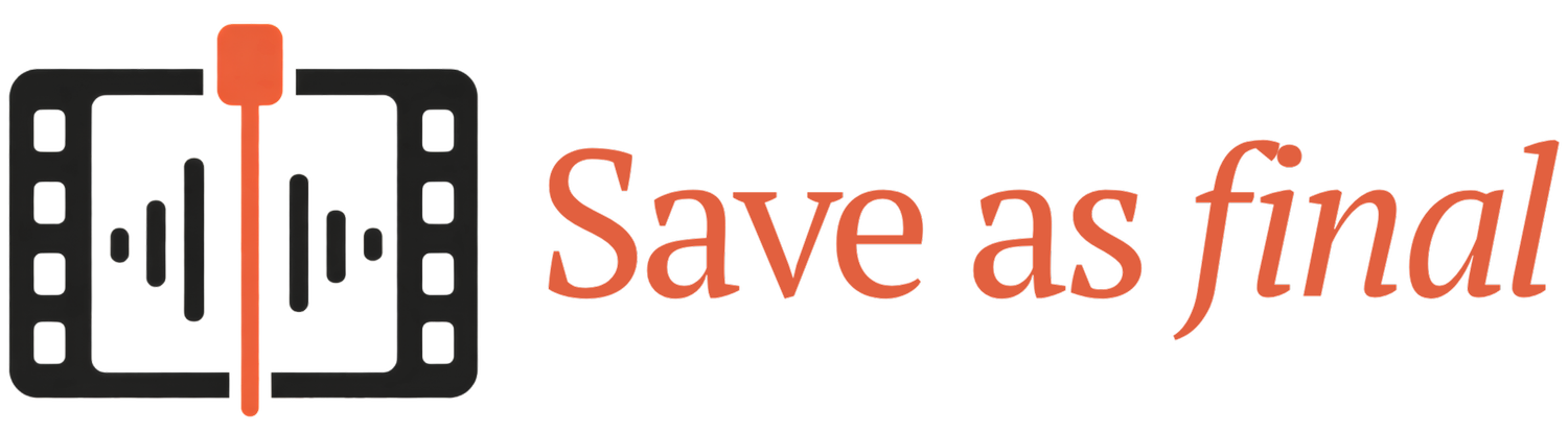 Save As Final