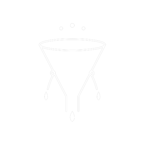 funnel icon indicating leaks