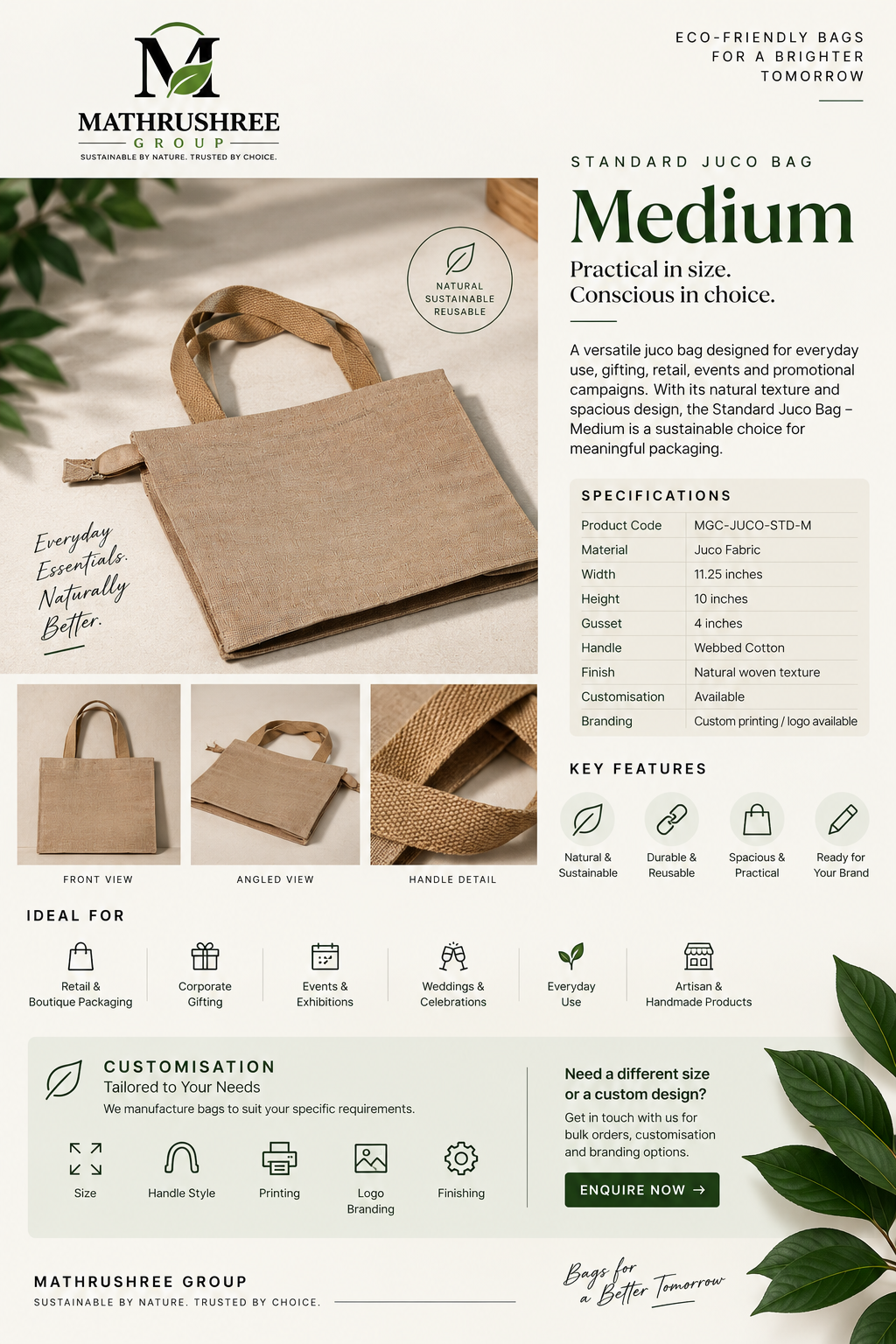 Standard Juco Bag - Medium