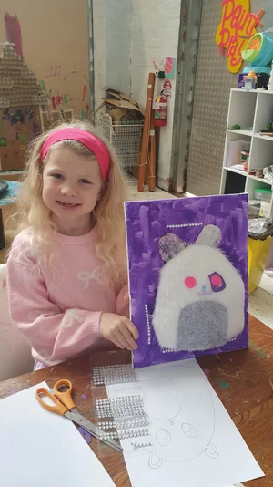 Art workshop at Paint & Play