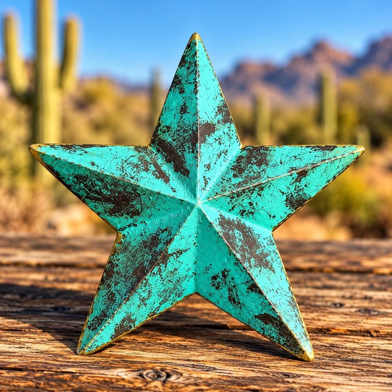 Handpainted Arizona Stars