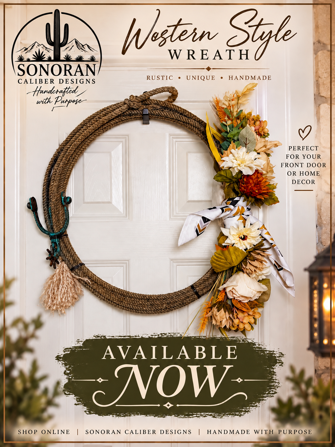 Lariat wreath