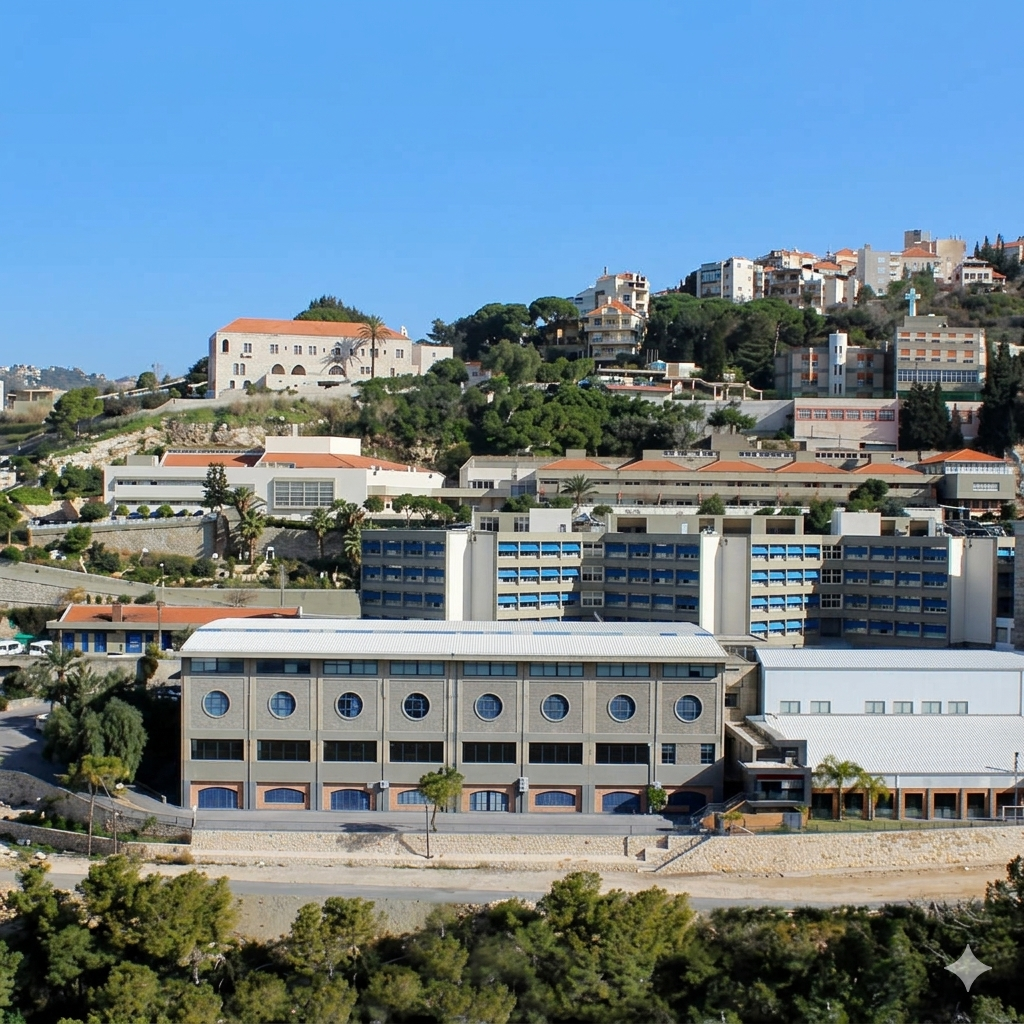 Antonine School Ghazir Concrete Works