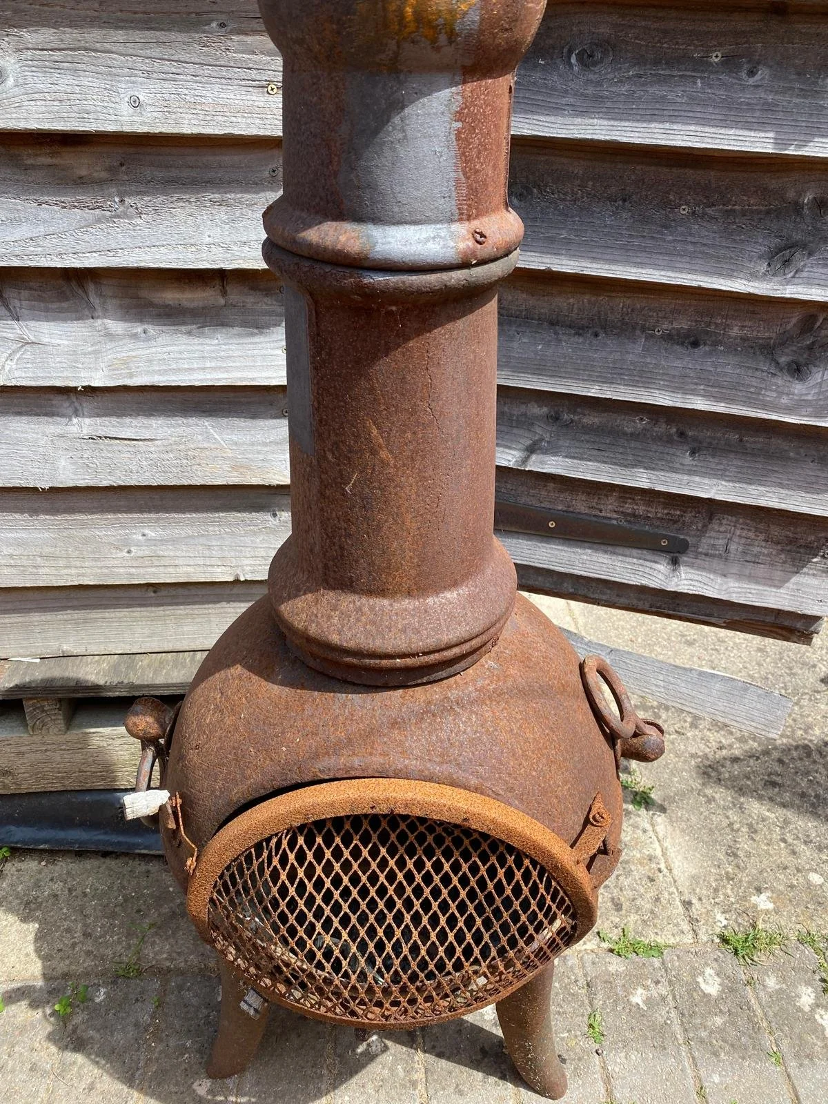 Rusty Chiminea - Before