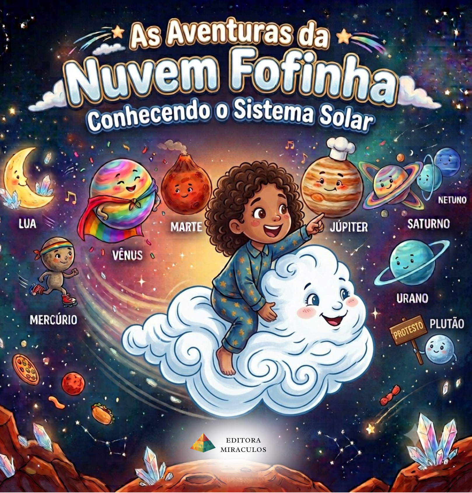 As aventuras da Nuvem Fofinha - Conhecendo o Sistema Solar