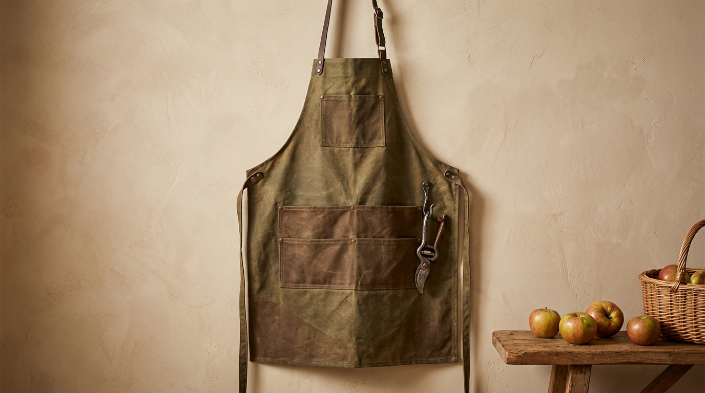 Waxed Canvas Apron