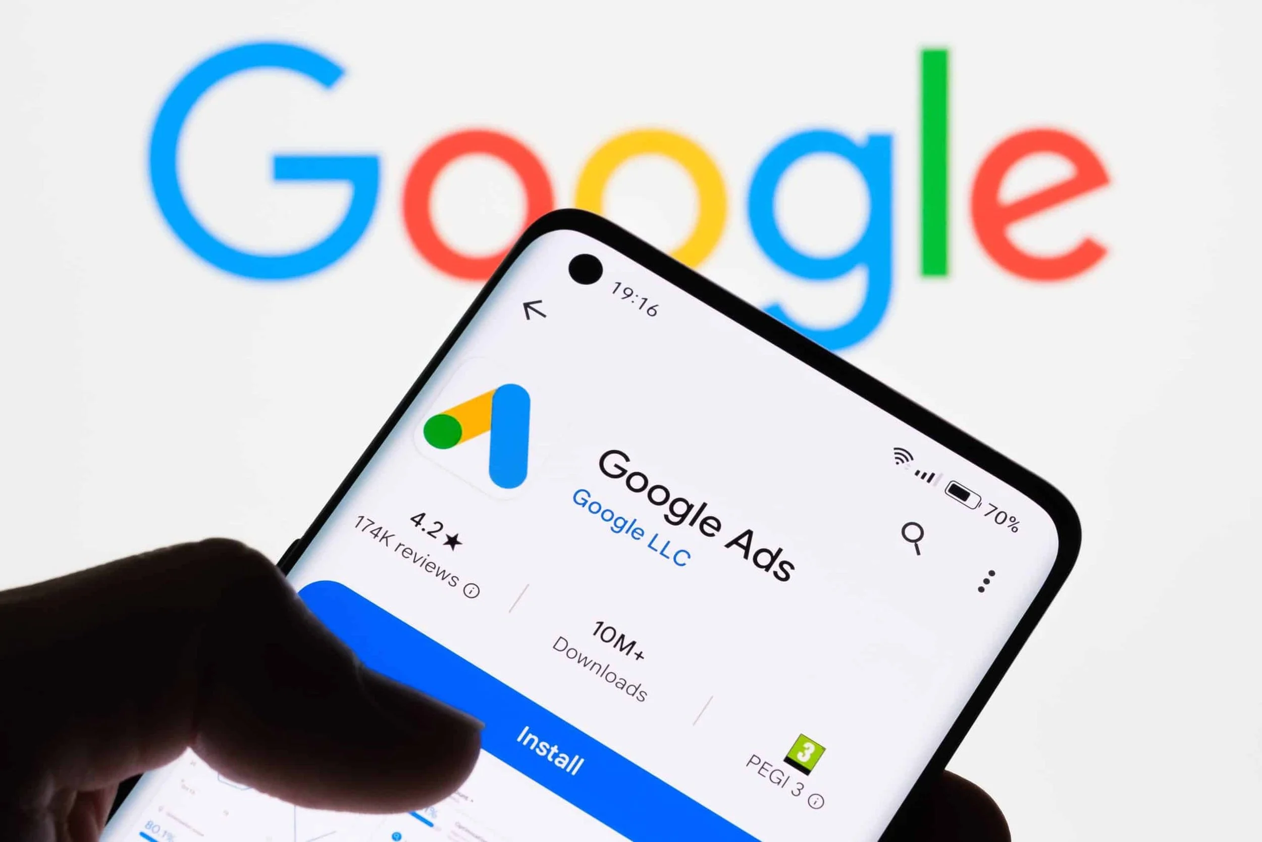Google ads set up