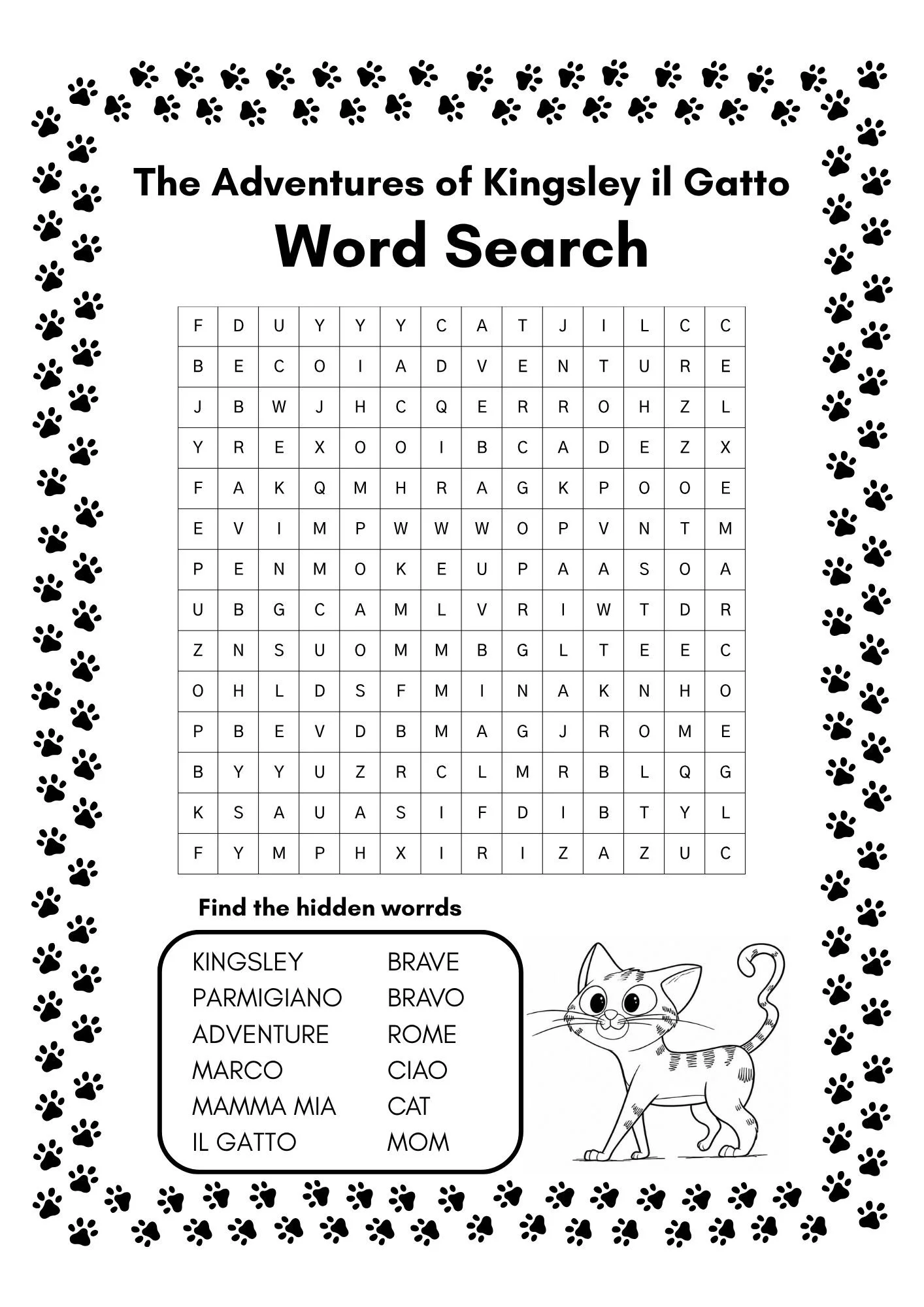 The Adventures of Kingsley il Gatto - Word Search.jpg