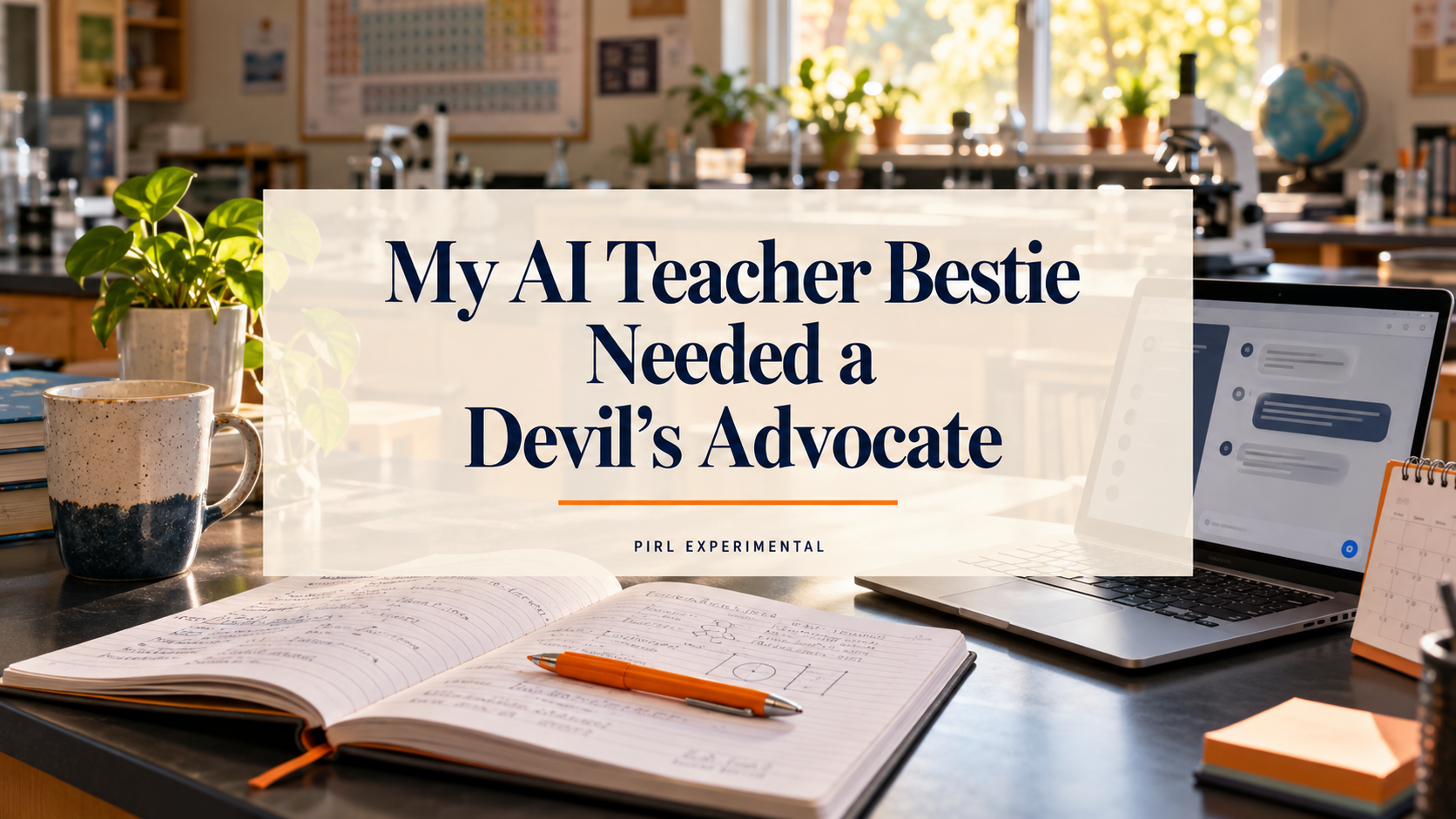 My AI Teacher Bestie Needed a Devil’s Advocate
