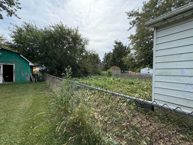 Outdoor cleanup project in Northwest Ohio