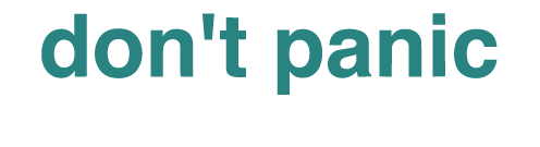 'don't panic die case-manufaktur GmbH'