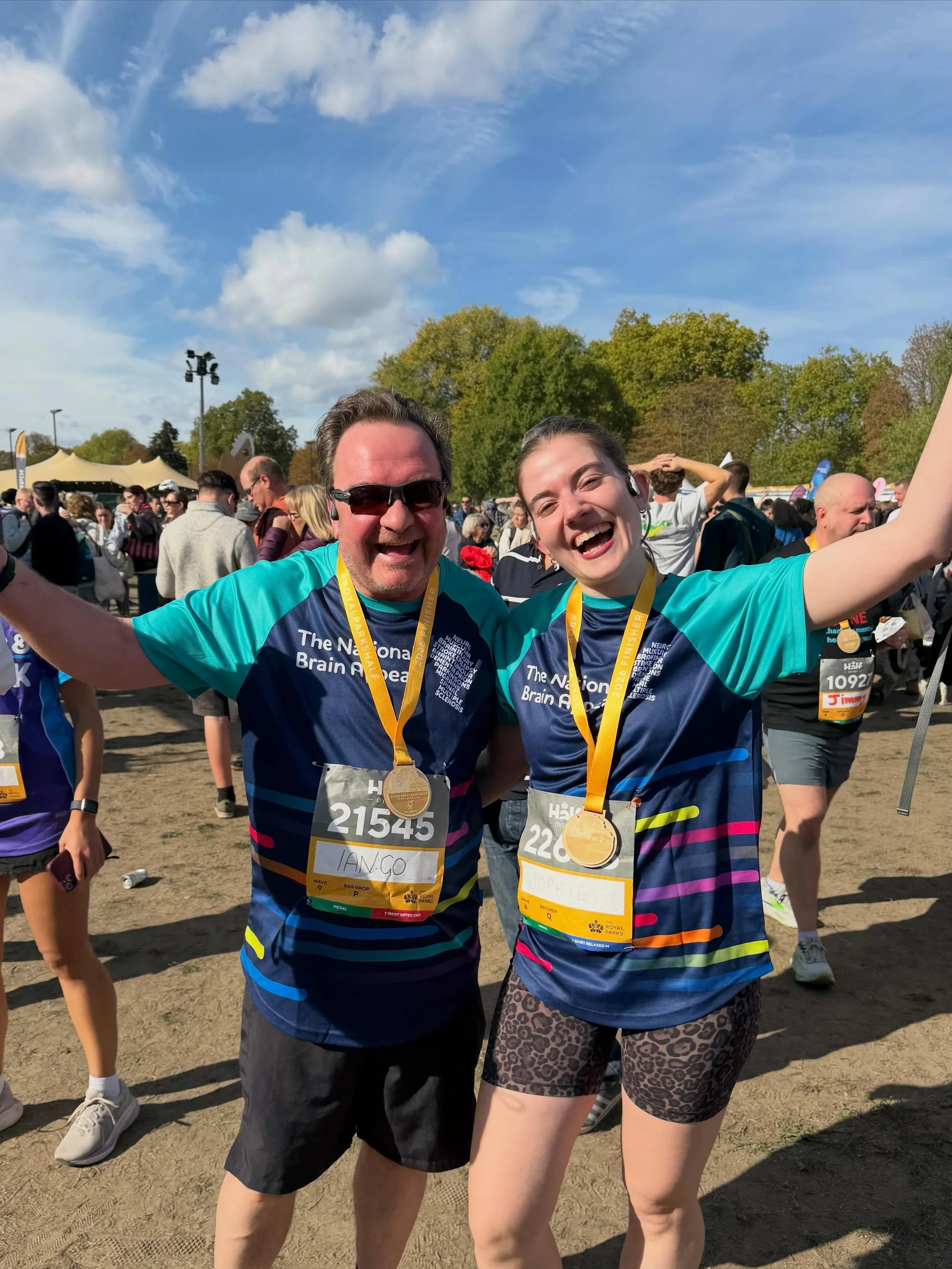 Full time writing up sprinkled with a little bit of&hellip;

⭐️ raising over &pound;2k for @brain_appeal running @royalparkshalf 
🥼 hosting a post-PhD careers event with @proteintech 
🧠 watching Dr Joseph Jebelli talk about his bestselling book &ls