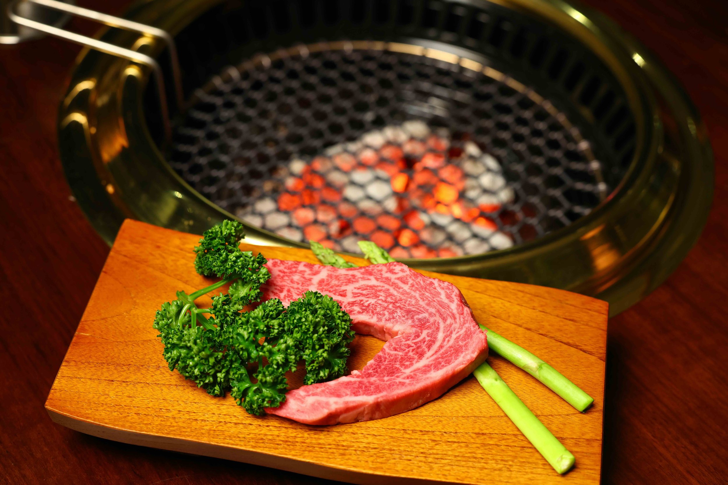 Hanwoojeong Korean BBQ Beef Myeongdong Hanwoo Ribeye Cap