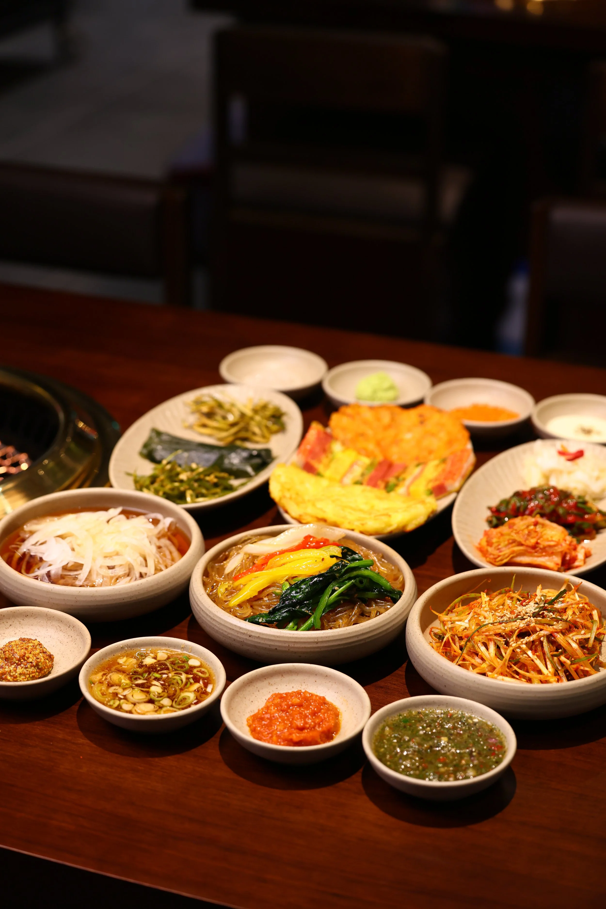 Myeongdong Korean BBQ Beef Hanwoo Banchan Hanwoojeong