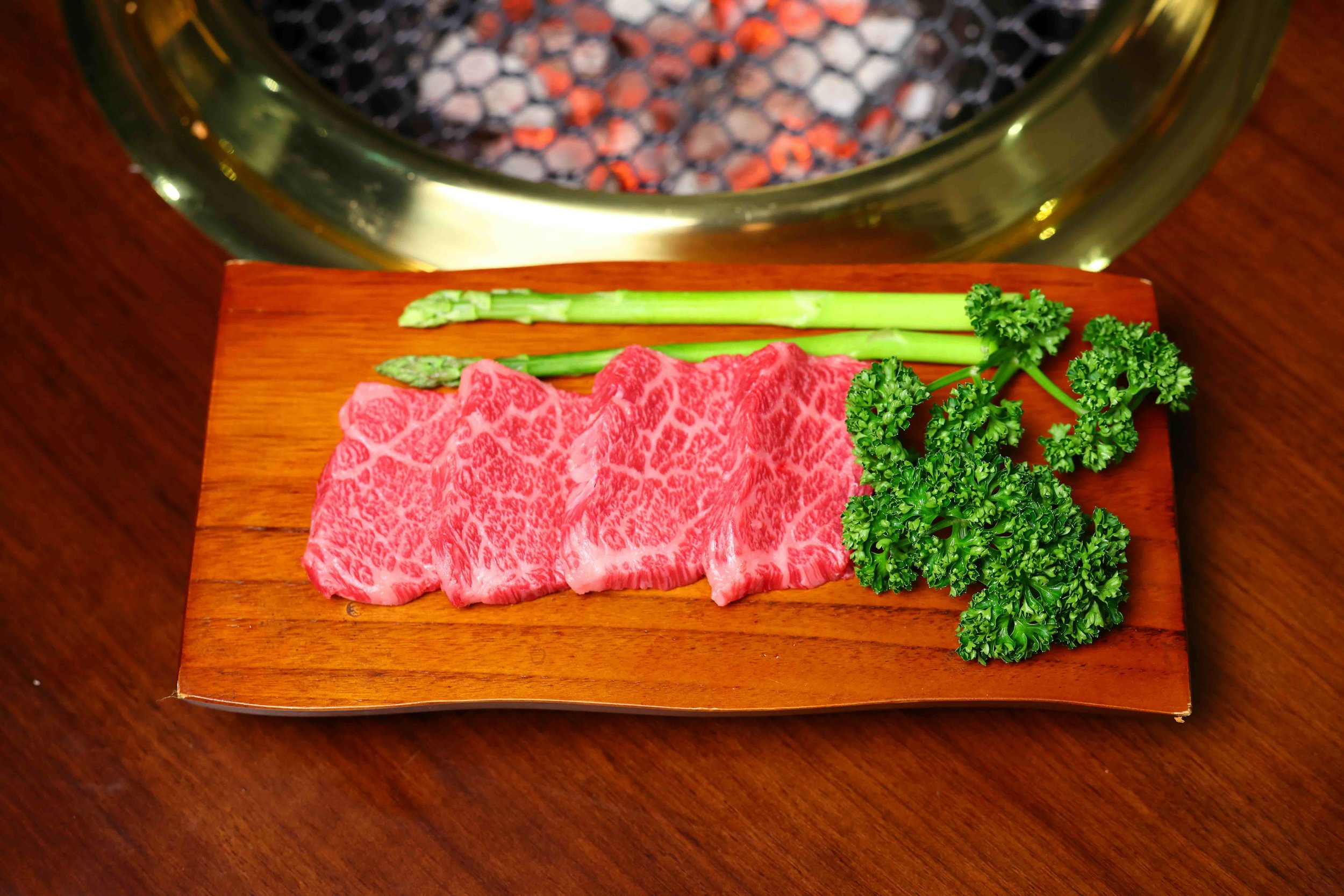 Hanwoojeong Korean BBQ Beef Myeongdong Hanwoo Chuck Flap Tail