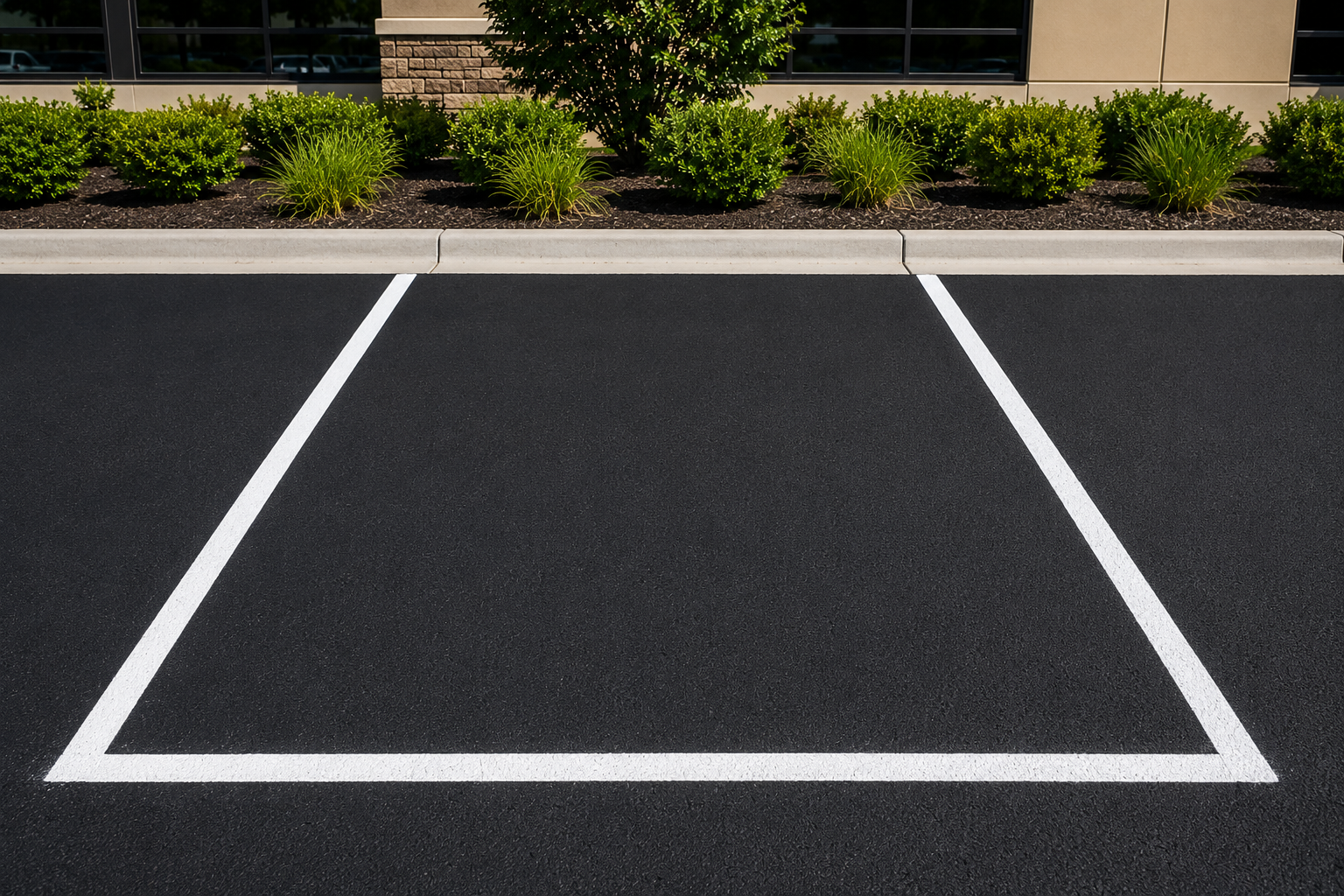 Commercial parking lot striping Blanchard Oklahoma