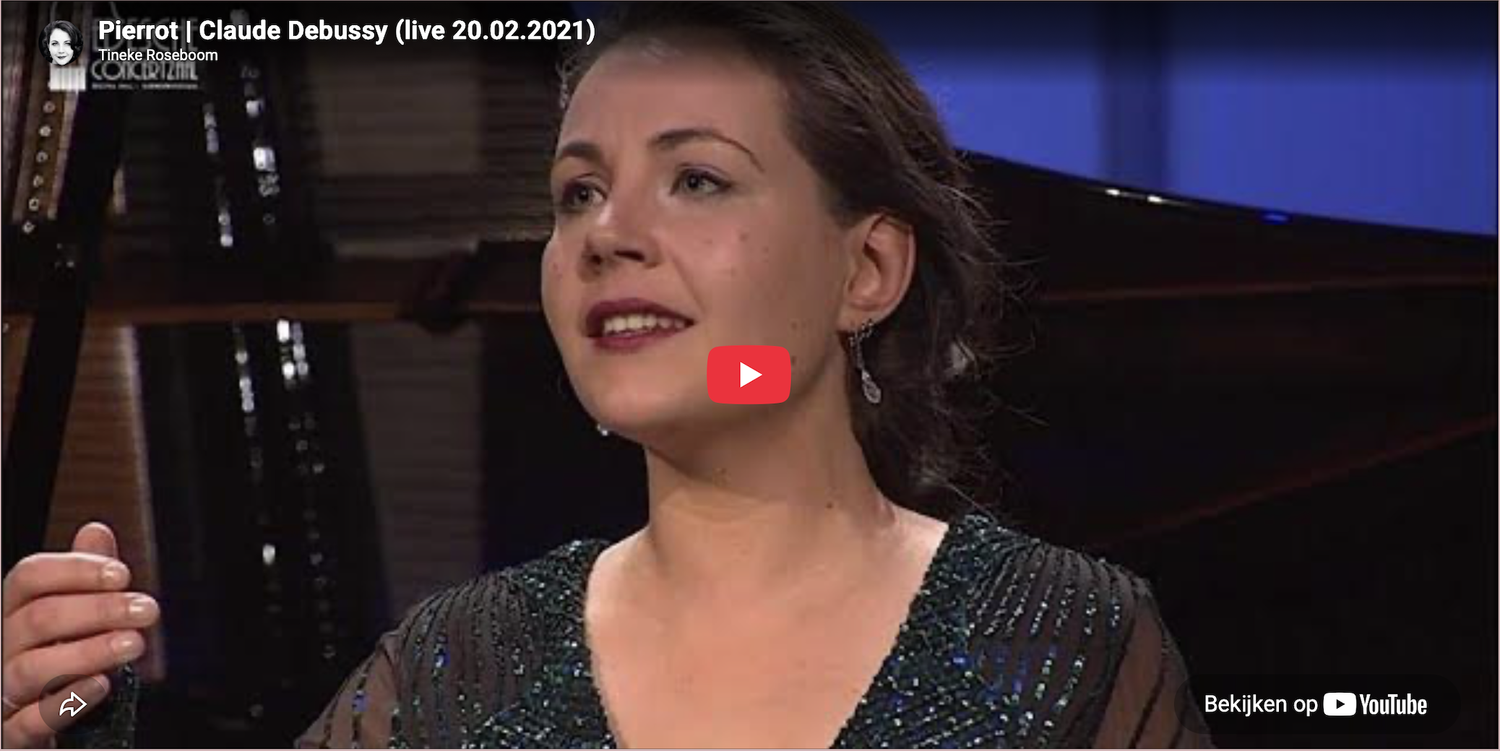 Pierrot van Debussy – live in de Edesche Concertzaal