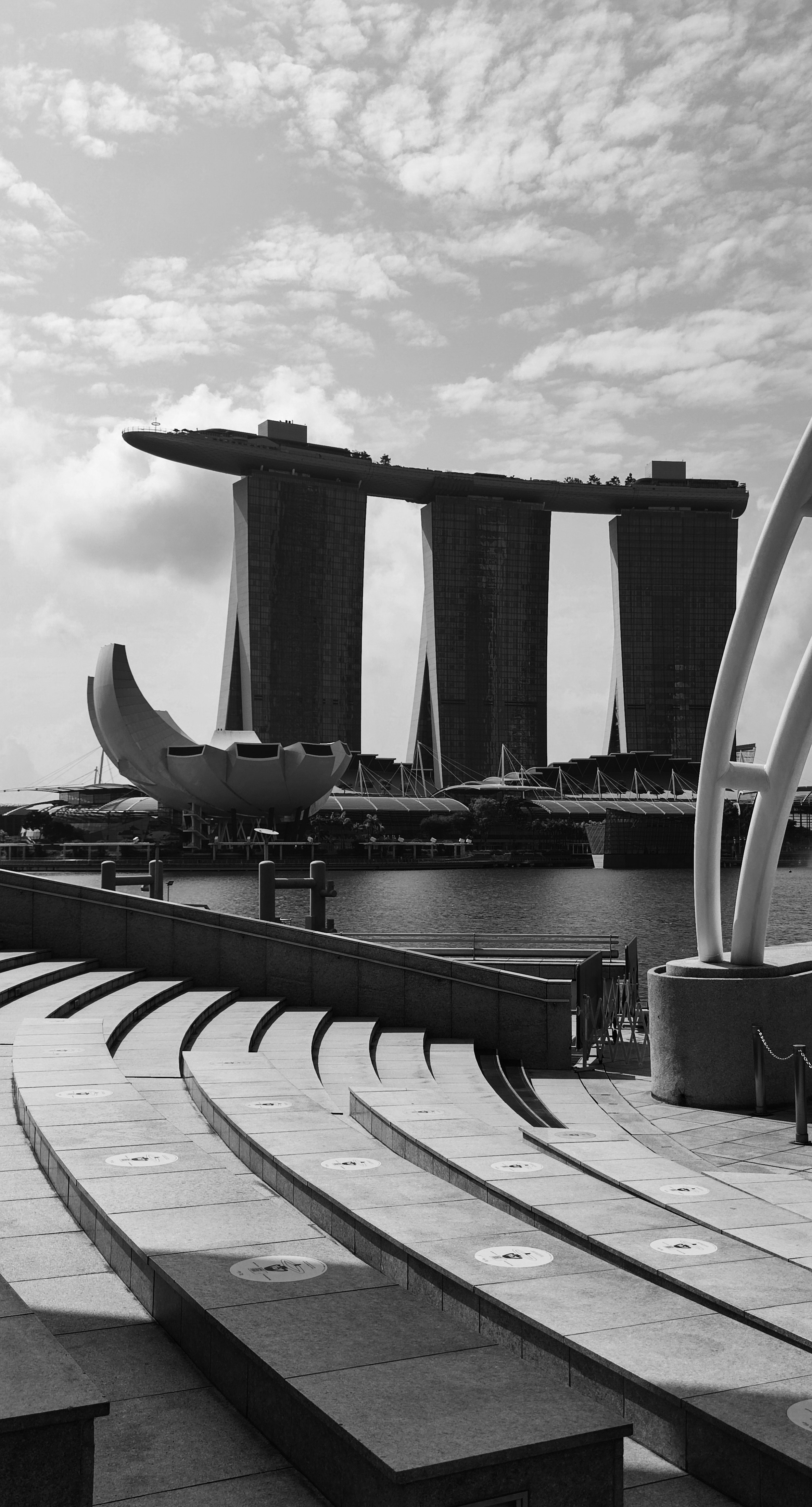 Singapore Marina Bay Sands and business district