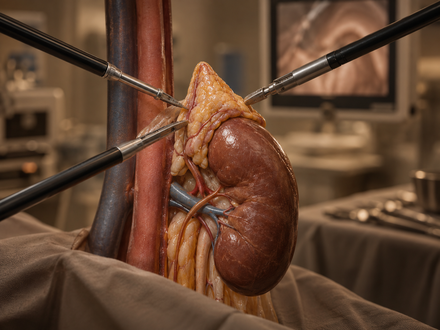 Minimally invasive adrenal surgery