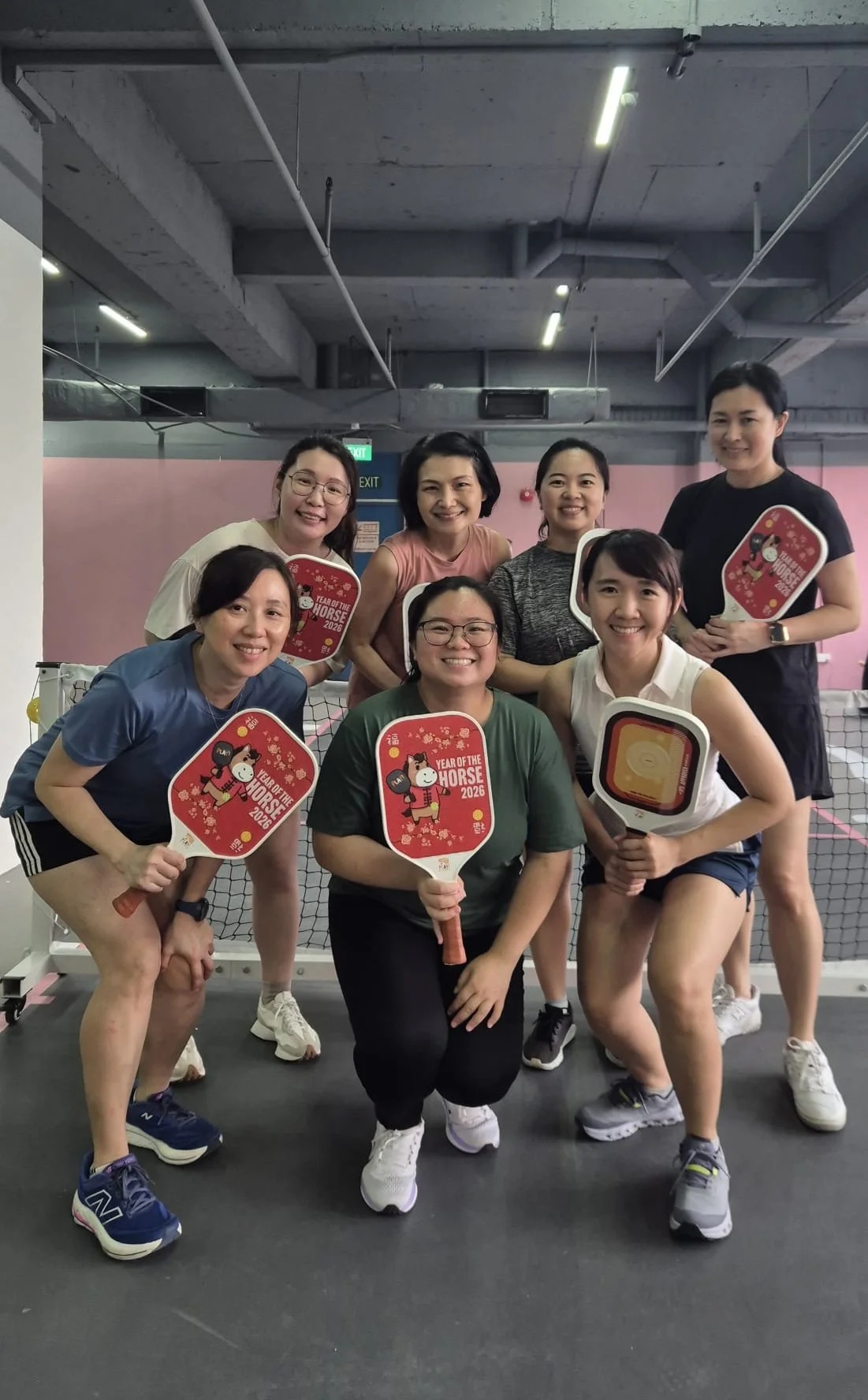 Women's beginner pickleball workshop at Play! Ball Serangoon