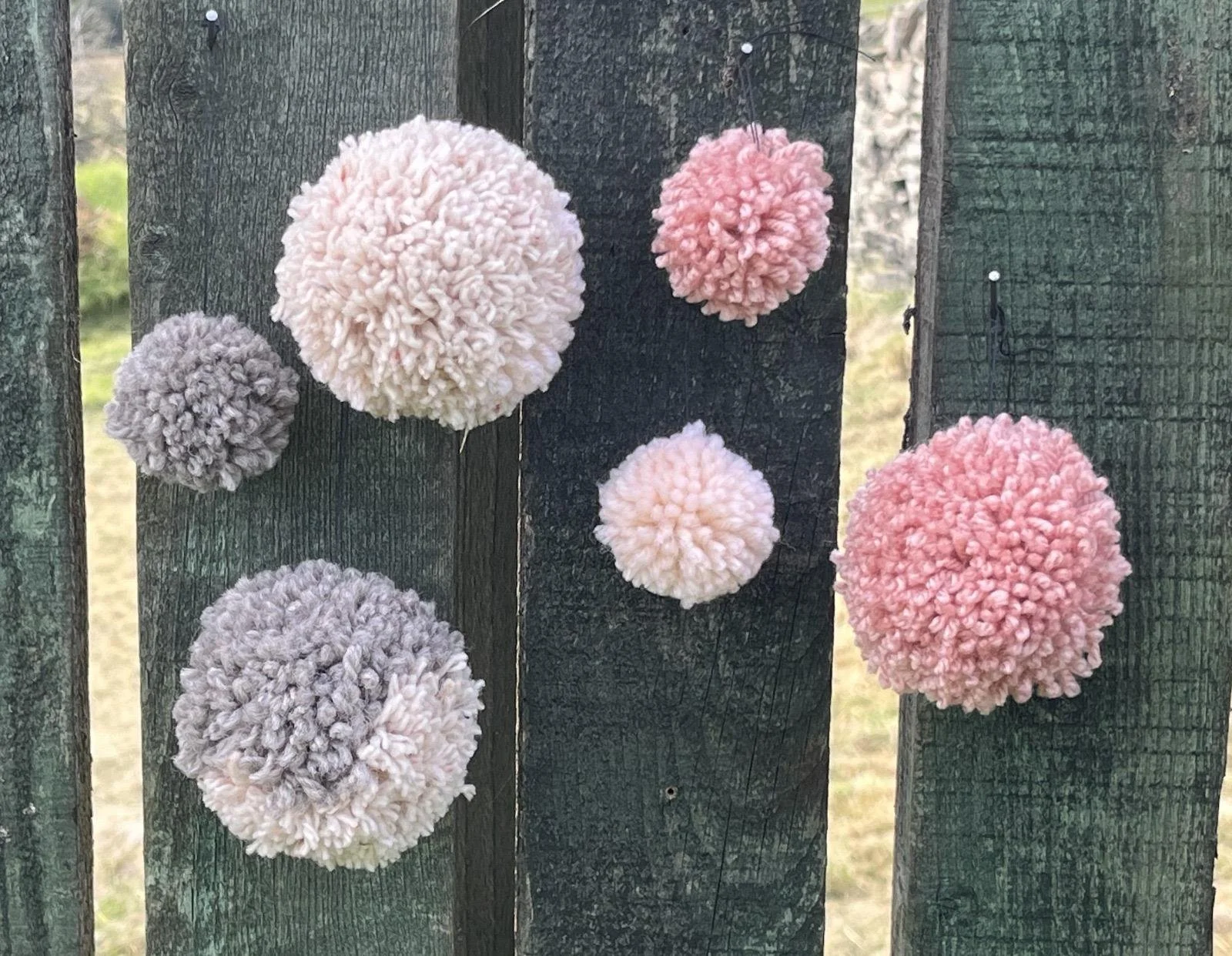 Wool Pom-Pom Decorations