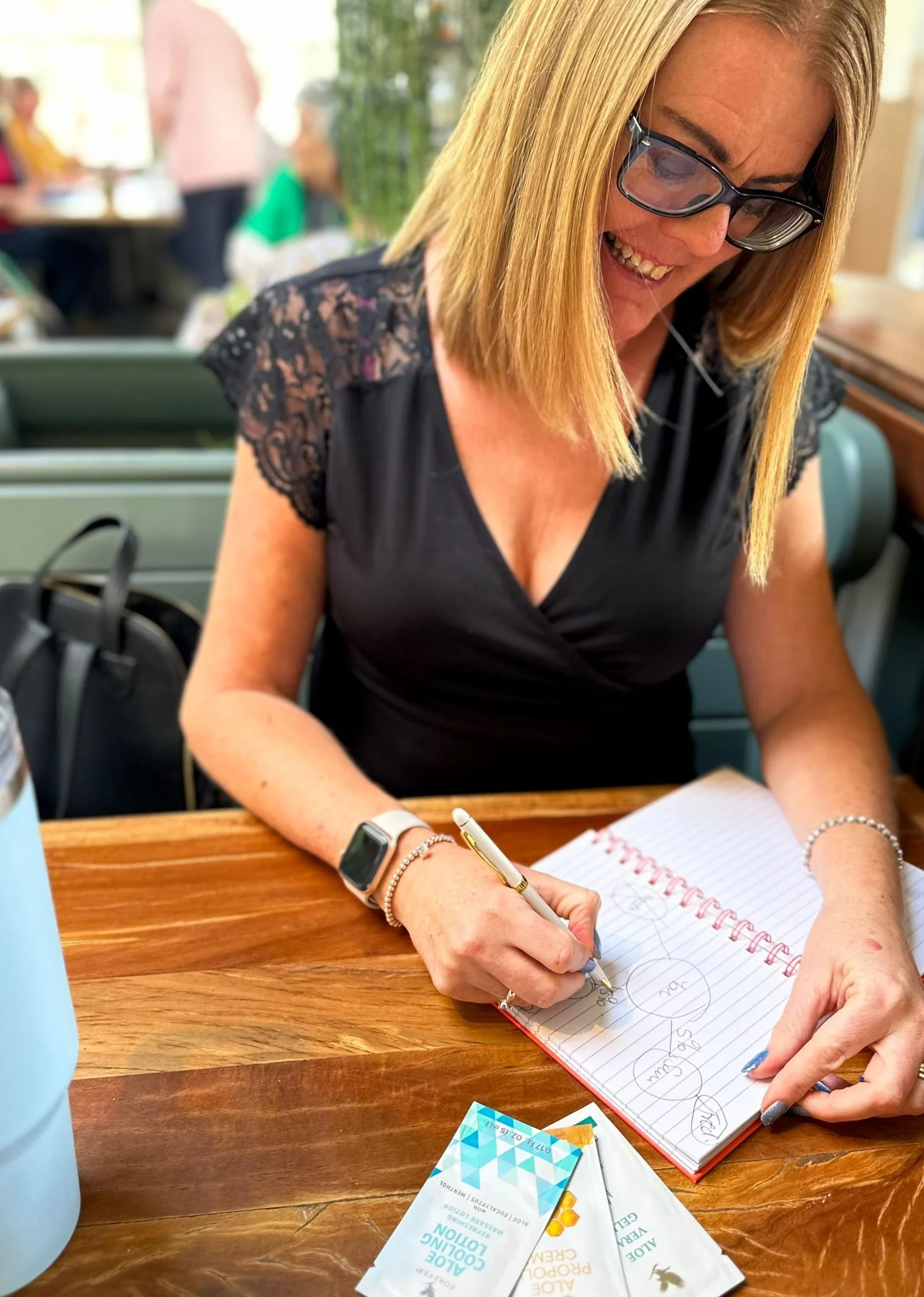 Sally Hargraves, business mentor in Essex, writing a 30 day business plan