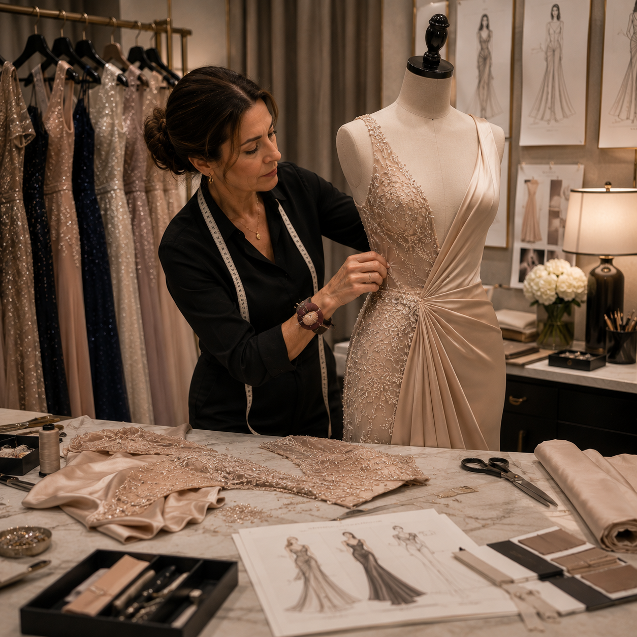 Luxury Gown Restyling & Modification