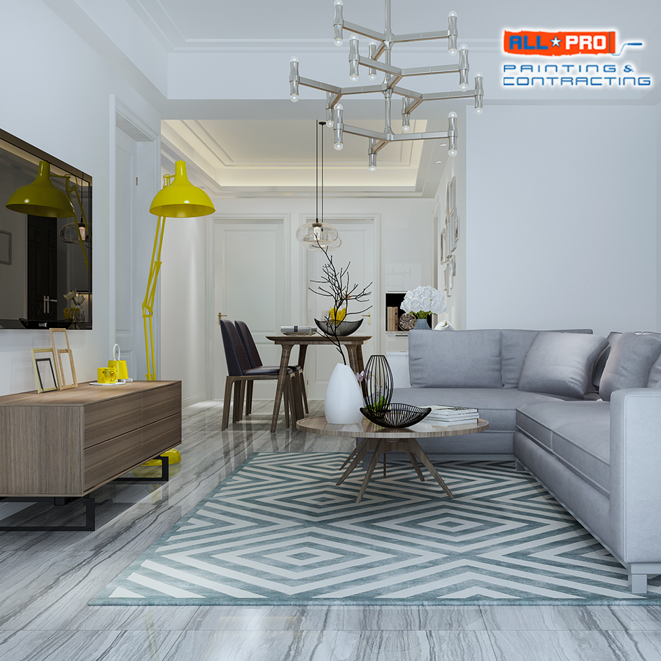 Ideal colors to renew the paint of your living room in N.C🛋️🏠🎨
