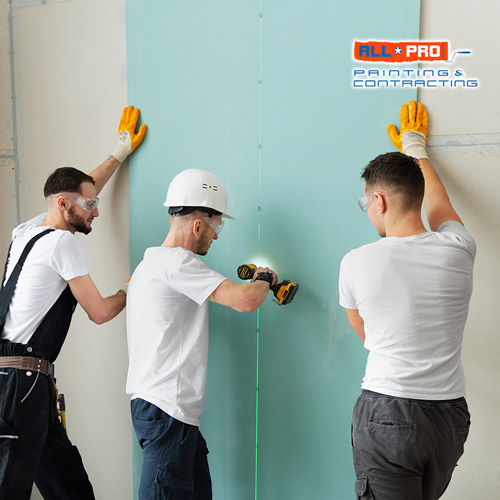 Sheetrock drywall finishing in North Carolina