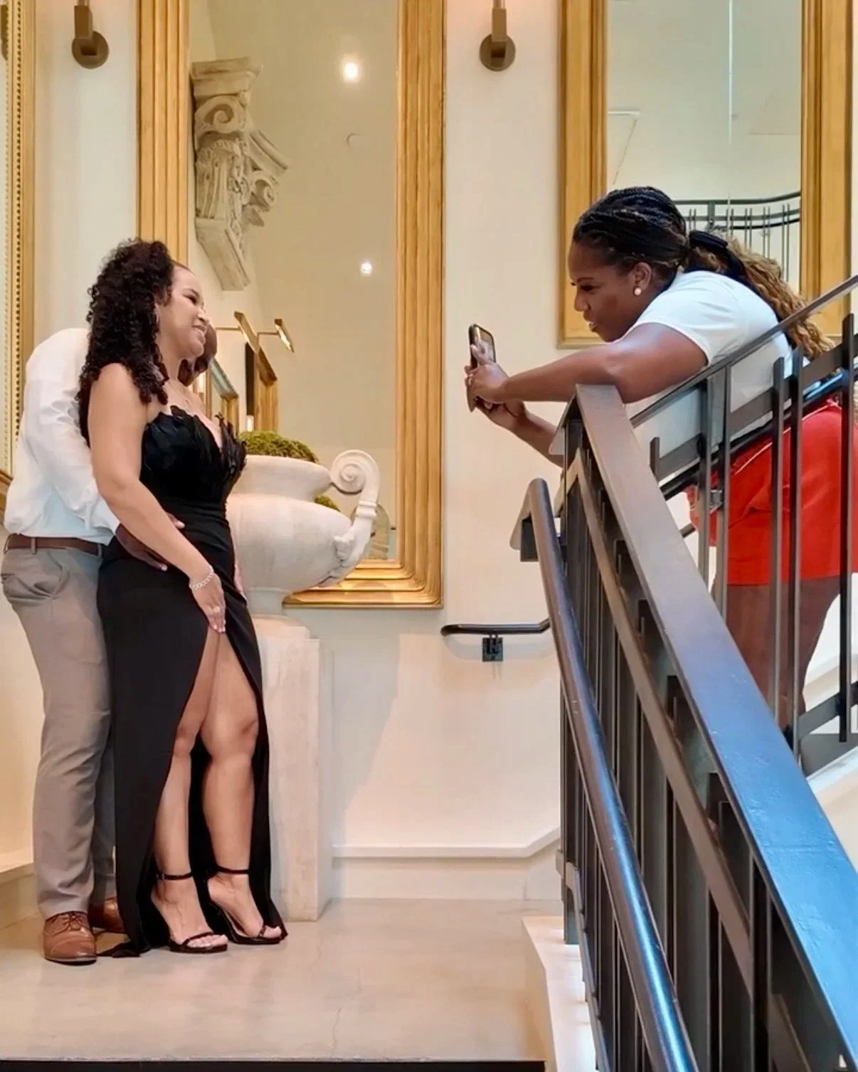 Wild Bloom Haus founder creating social media content in Raleigh, NC