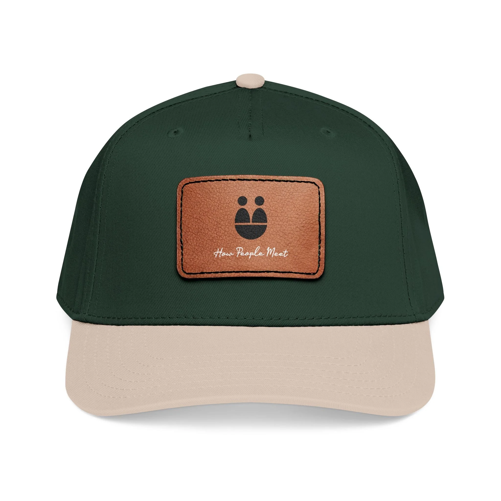 Leather Patch How People Meet Hat