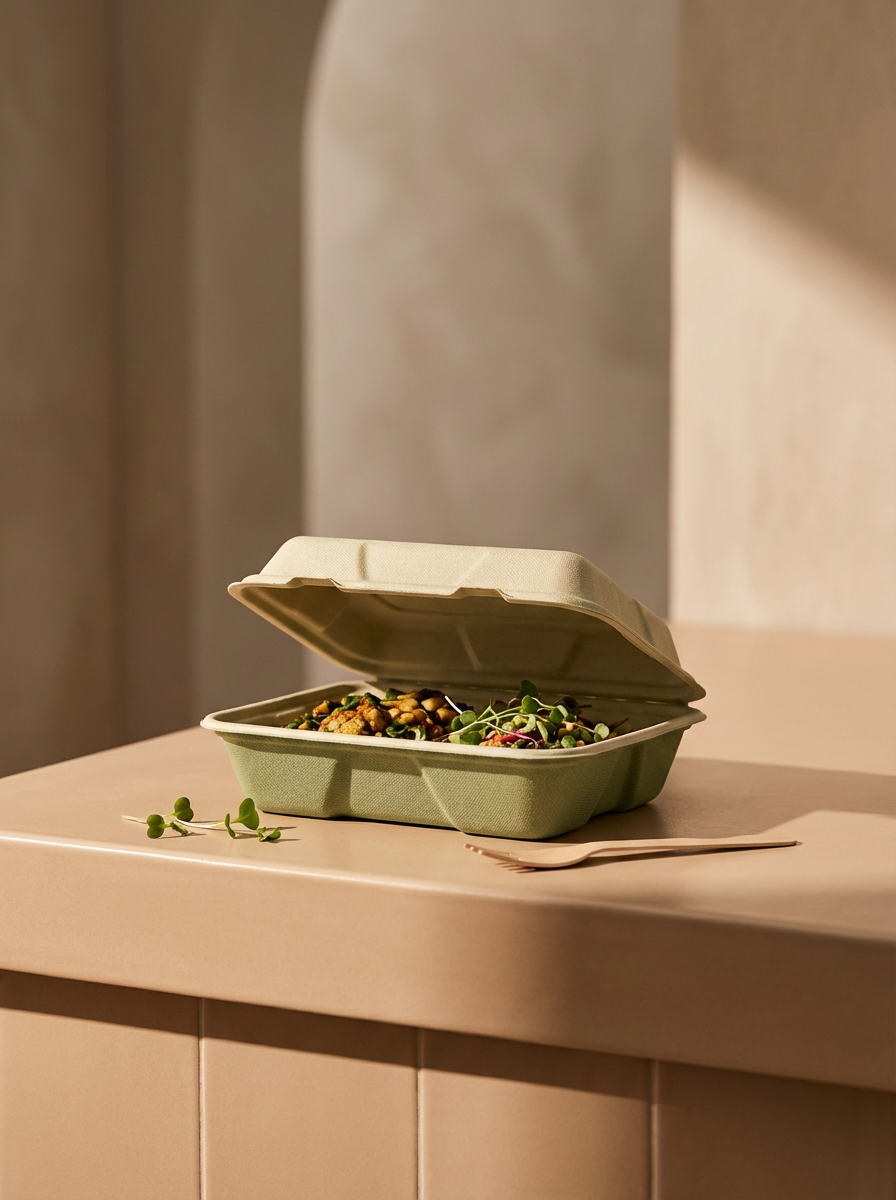 Compostable Takeout Box