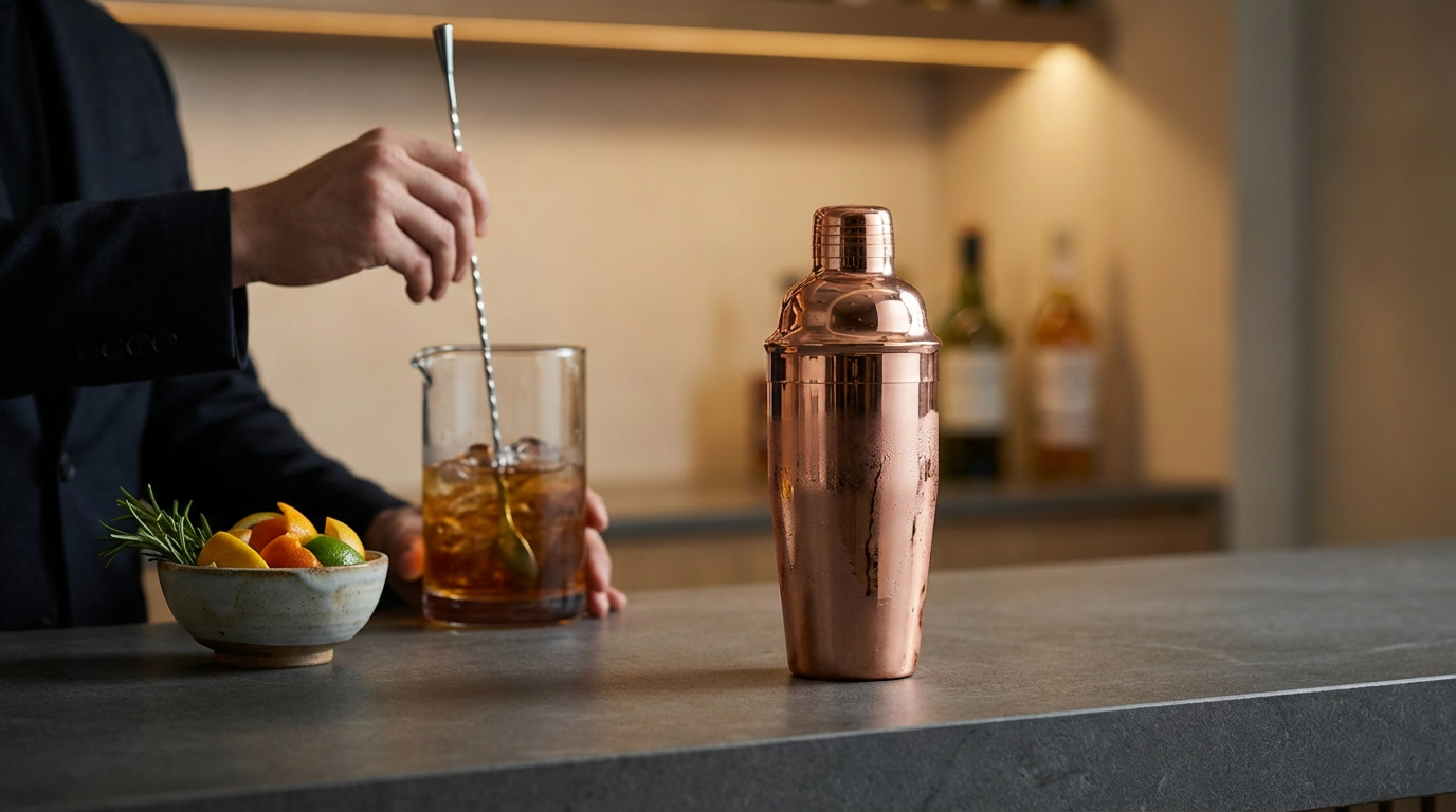 Copper Cocktail Shaker